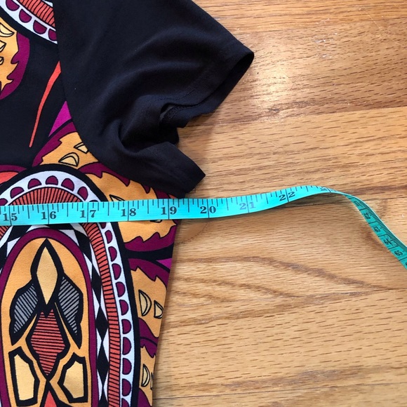 Gorgeous!!! EUC Ronni Nicole multi colored print dress size 14 - Picture 8 of 9